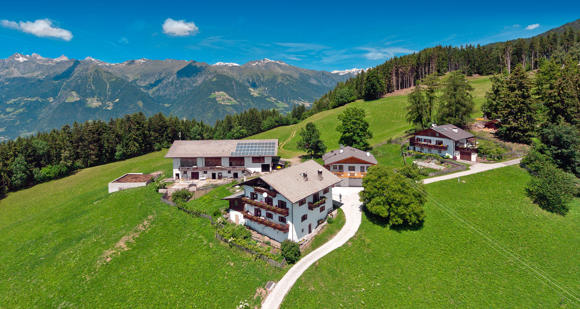 Der Pichler Hof in Hafling bei Meran, Südtirol