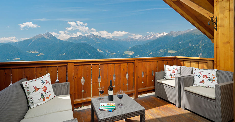 Panorama-Südbalkon